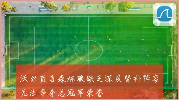 沃尔直言森林狼缺乏深度替补阵容无法争夺总冠军荣誉